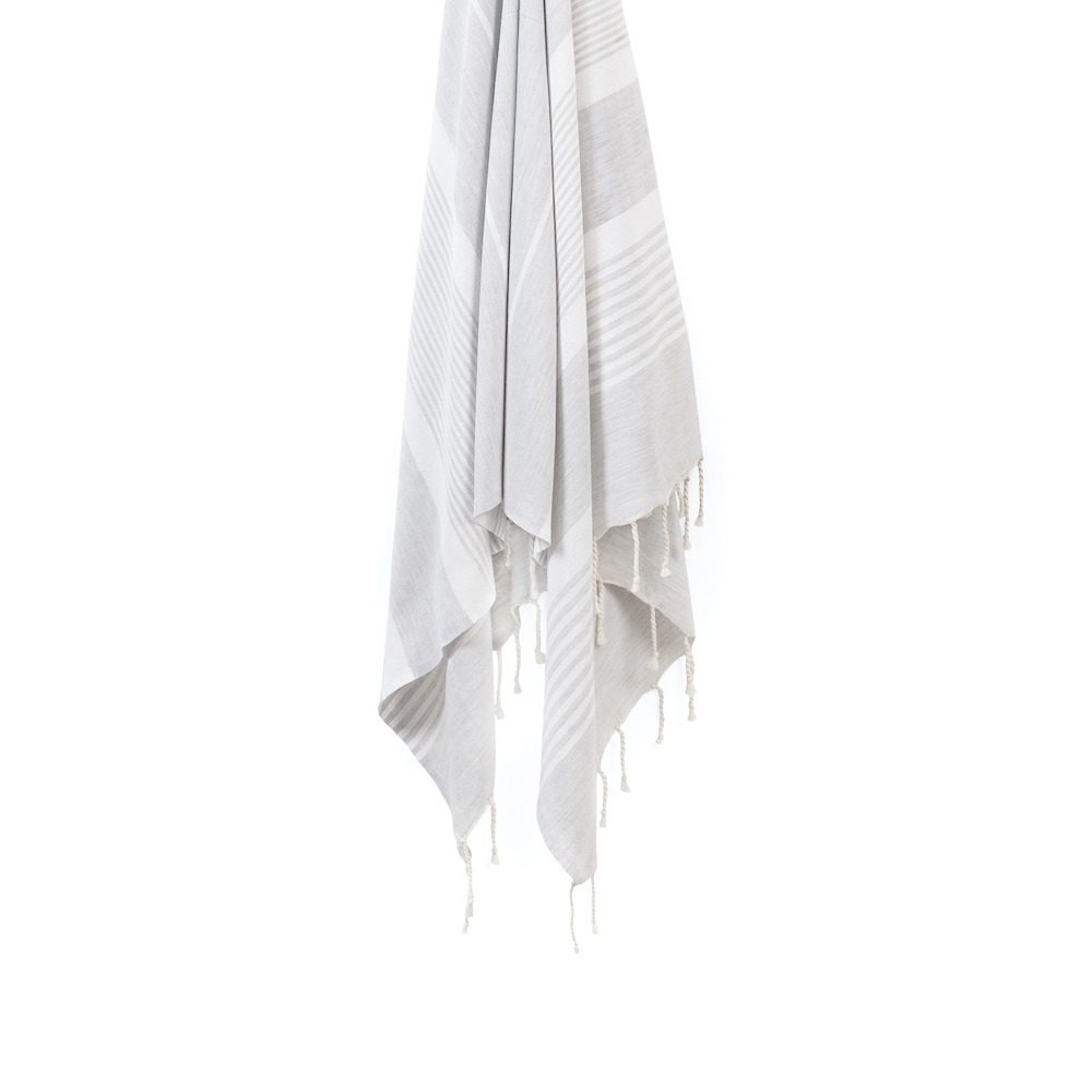 Toalla / Fouta Creta Gris Claro