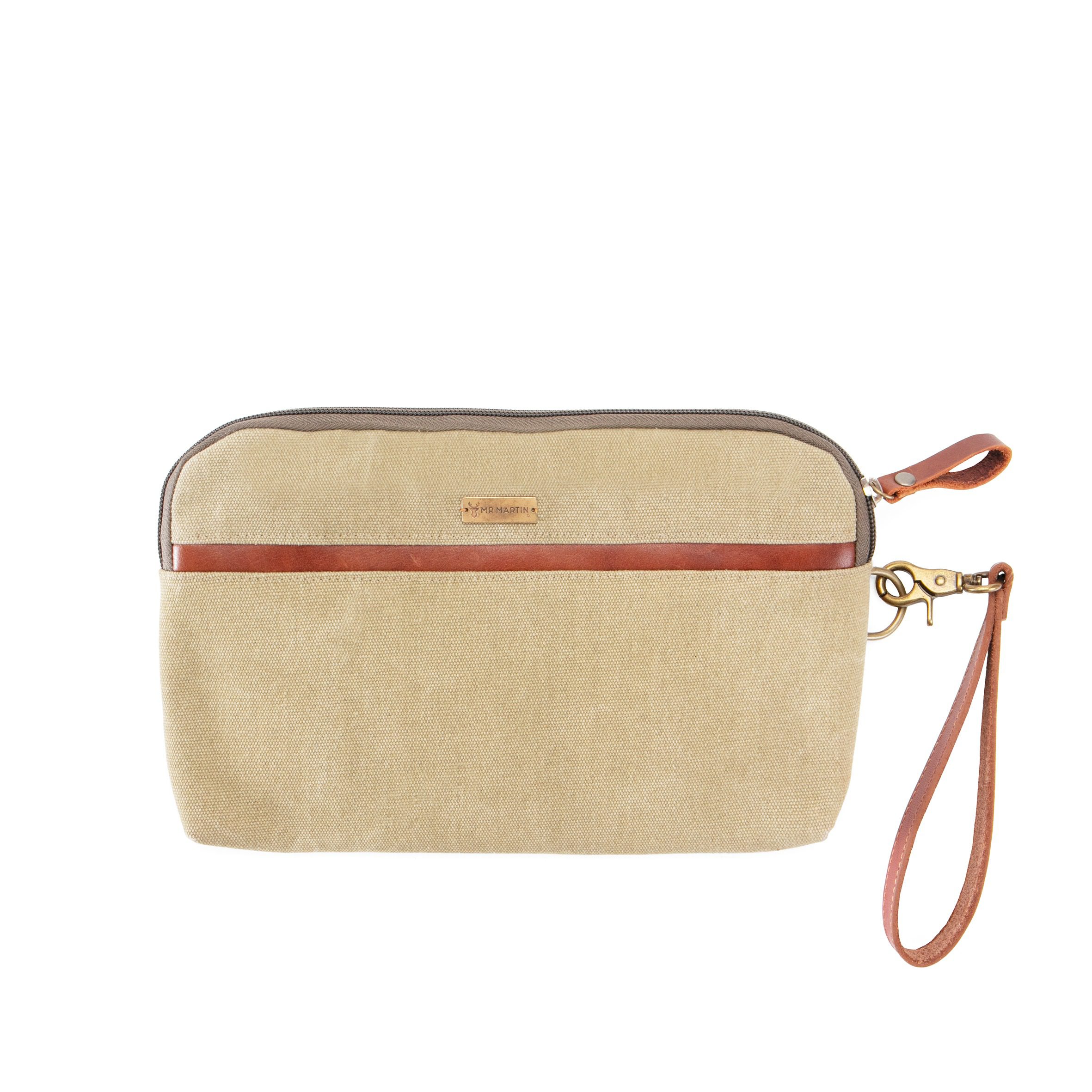 TRAVELER POUCH BARCELONA KHAKI