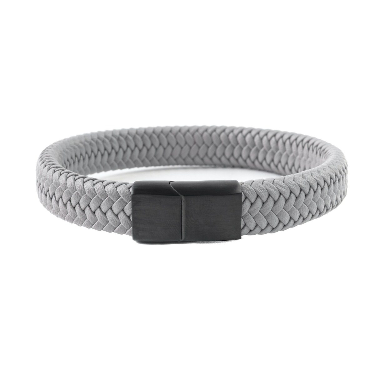 Pulsera Berlin Fine Leather - Gris