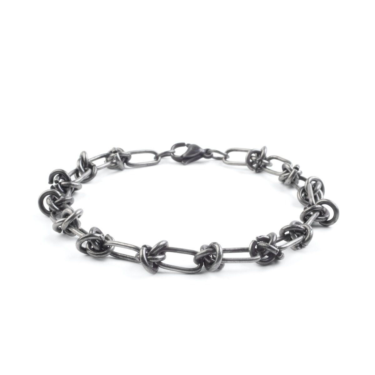 Pulsera Gun Metal - Cristo